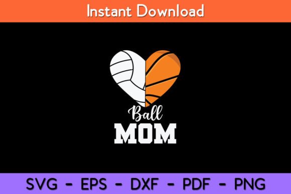 Ball Mom Heart Funny Volleyball: A Designer’s Review