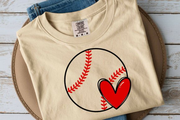 Baseball Heart Svg, Red Stitch Svg: Design Review for Embroidery