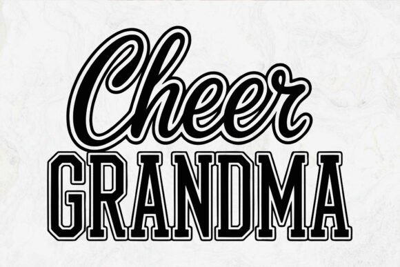 Cheer Grandma, Cheer Coach SVG
