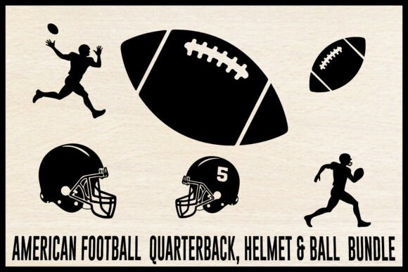 Football QB Helmet Ball Bundle Design Review