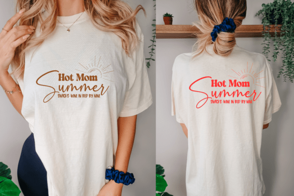 Hot Mom Summer Snacks: Embroidery Design Field Test