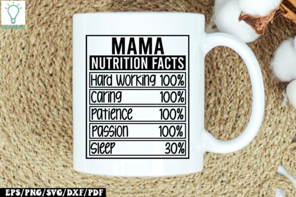 Mama Nutrition Facts SVG: An Embroidery Designer’s Review