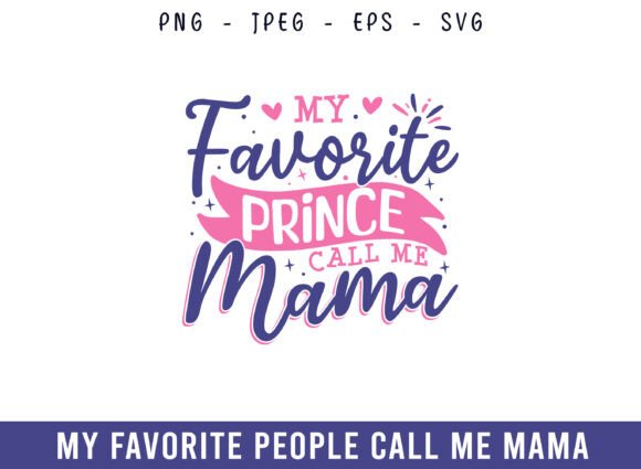 My Favorite Prince Call Me Mama Design – Real Embroidery Test