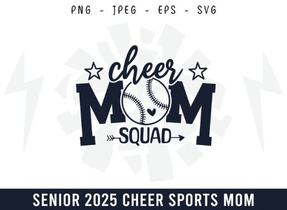Proud Cheer Baseball Mom Squad Design Review