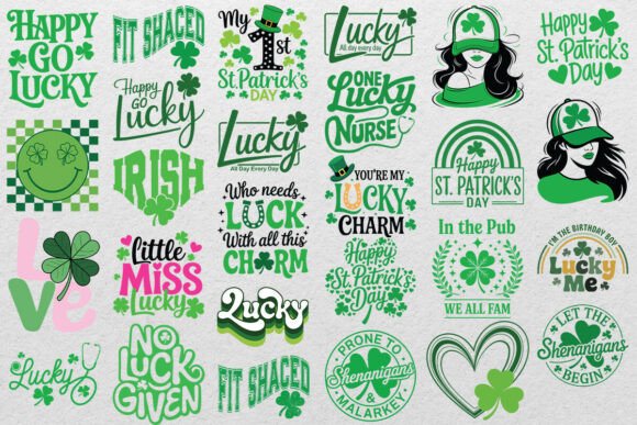 St Patricks Day SVG Bundle, Gift for Mom