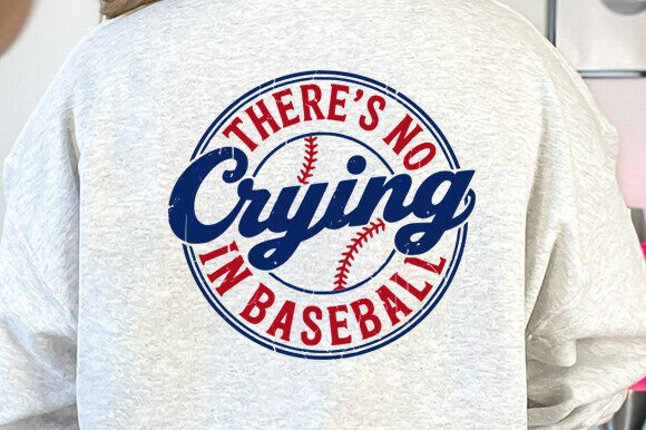 There's No Crying in Baseball SVG: Designer Review