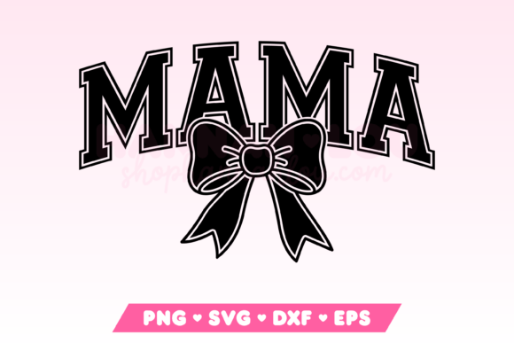 Varsity Mama SVG with Coquette Bow: Designer Review
